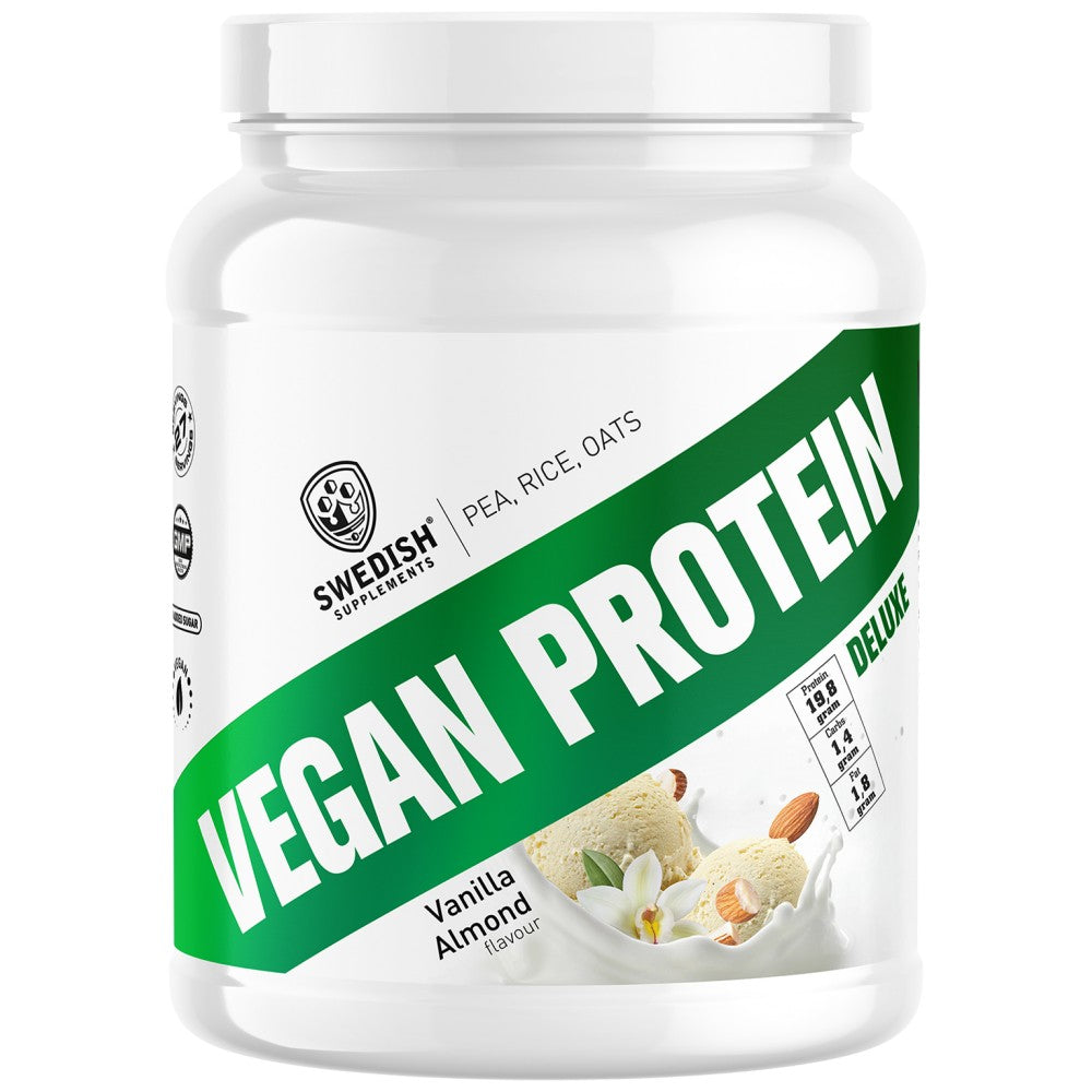 Vegan Protein Deluxe | din mazăre, orez și ovăz - 750 de grame