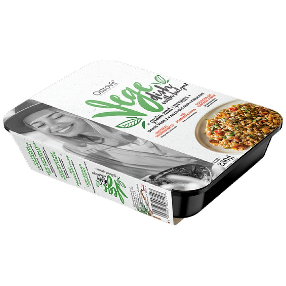 Vege Dish with Bulgur, Grain and Sprouts | Ready-To-Eat Meal 280 grams