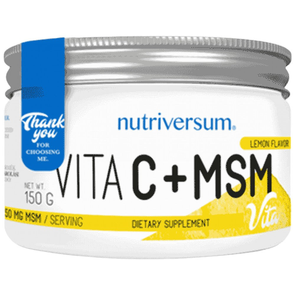 „Vita C + MSM“ - 150 gramų