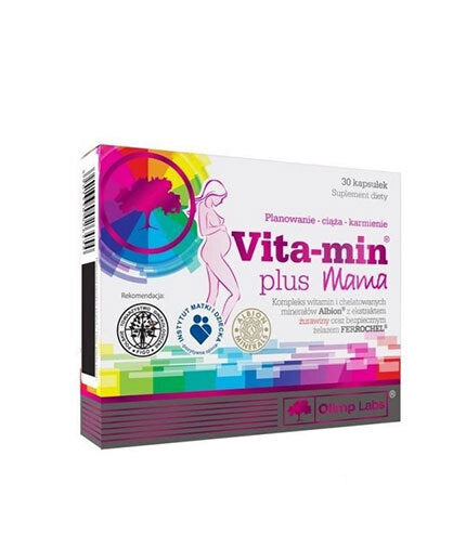 Vita-Min Plus Mama 30 Caps. OLIMPO