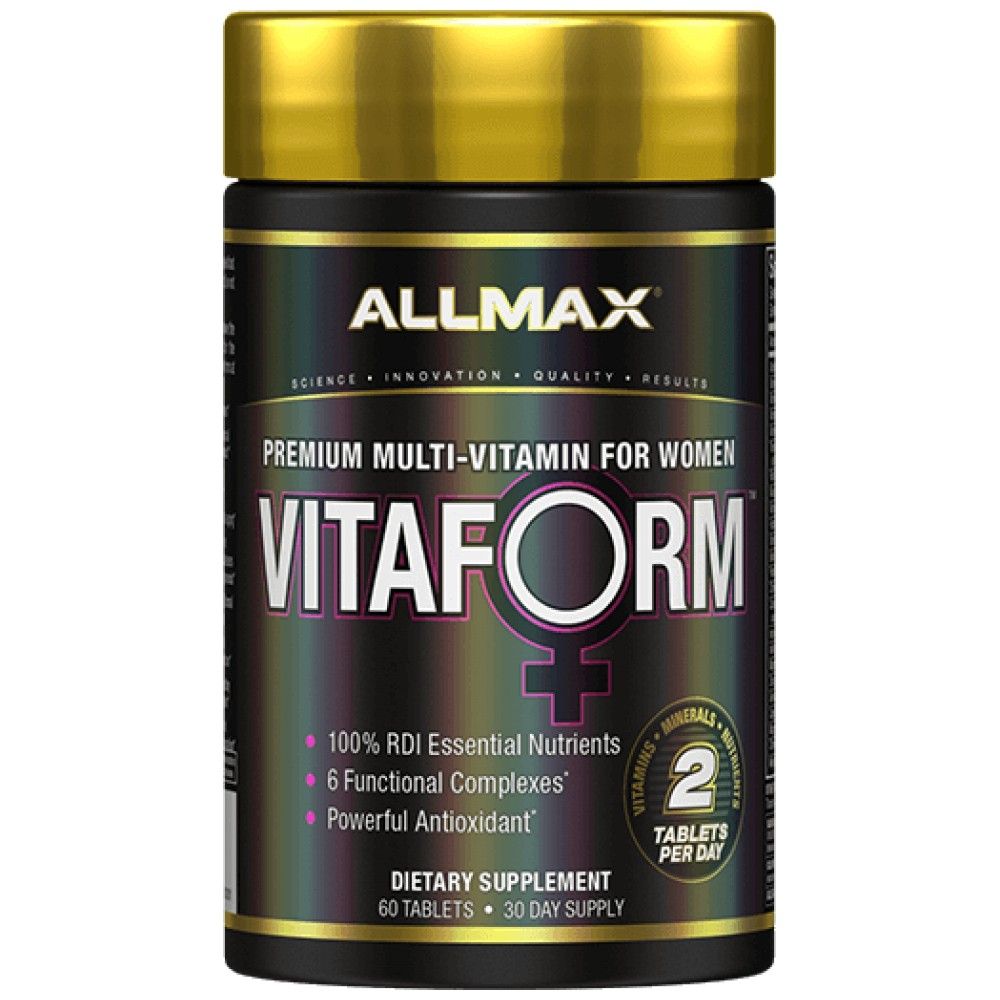 „VitaForm“/„Premium“ daugialypis vitaminas moterims - 60 tablečių