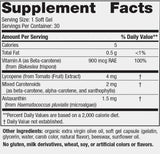 Vitamina A + carotenoides - 30 cápsulas de gel