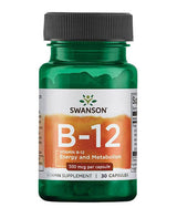 Vitaminas B-12 500 mg. / 30 spąstų - 0