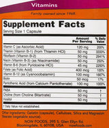 Vitamine B-50 [100 capsules, 100 doses]