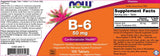 Vitamin B-6 / Pyridoxine 50 mg - 100 Tablets