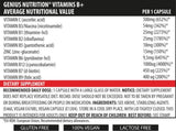 Vitamin B+ - 60 capsules