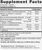 Vitamin B Complex - 45 capsules