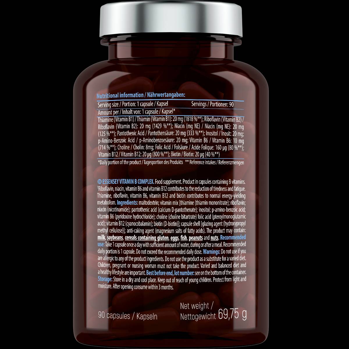 Vitamine B -complex - 90 capsules