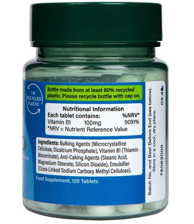 Vitamin B1 | Thiamine 100 mg - 120 Tablets