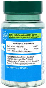 Vitamin B12 100 mcg | Methylcobalamin - 120 tablet