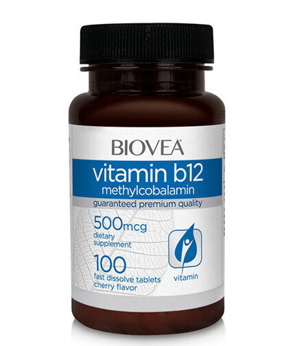 Vitamina B12 500 Metilcobalamina Fast Disolver/100 pestañas
