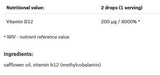 Vitamin B12 Methyl Drops - 30 ml