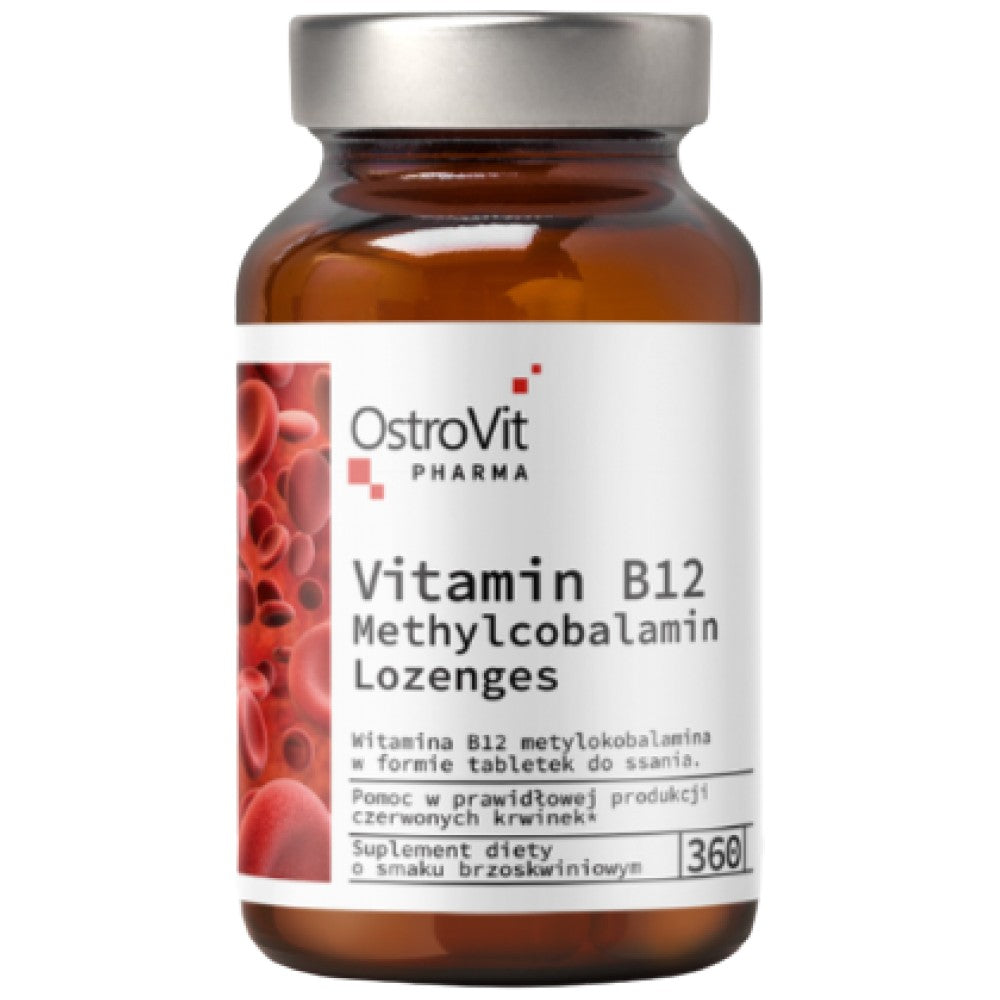 Witamina B12 metylokobalamina | Lozenges 360 podjęzykowe tabletki