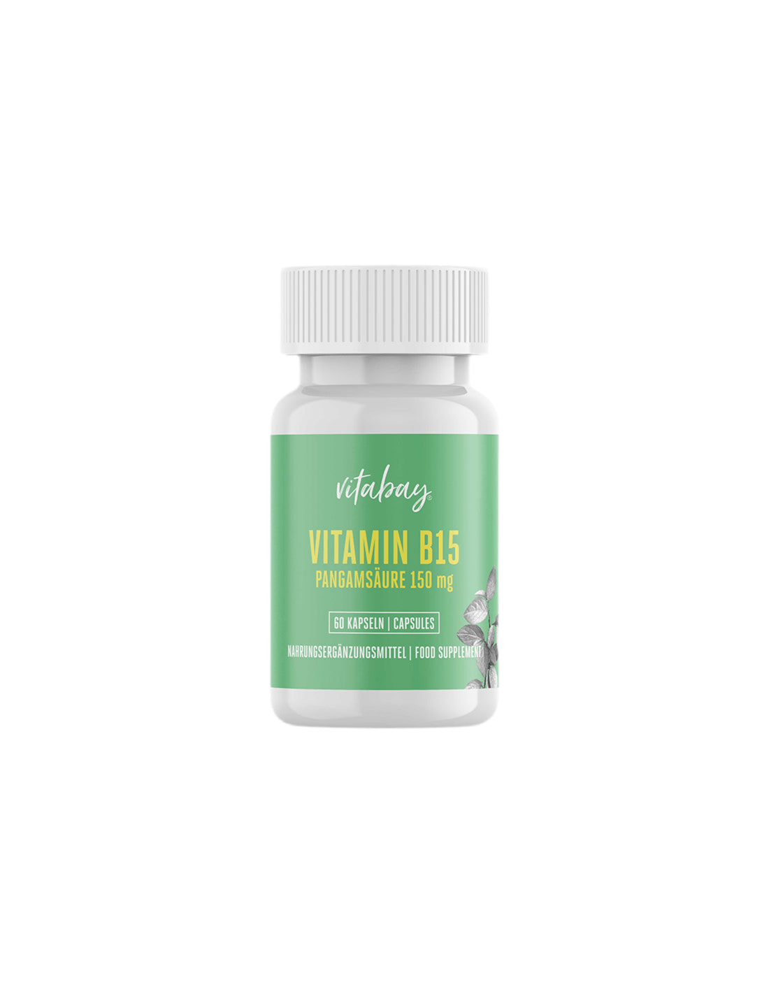 Vitamina B15/vitamina B15 (ácido pangámico), 60 cápsulas