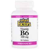 Vitamina B6 100 mg 90 tabletas
