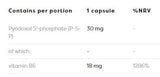 Vitamin B6 | P-5-P 30 mg - 120 capsules