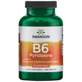 Vitamina B6 100 mg / piridoxina - 250 cápsulas