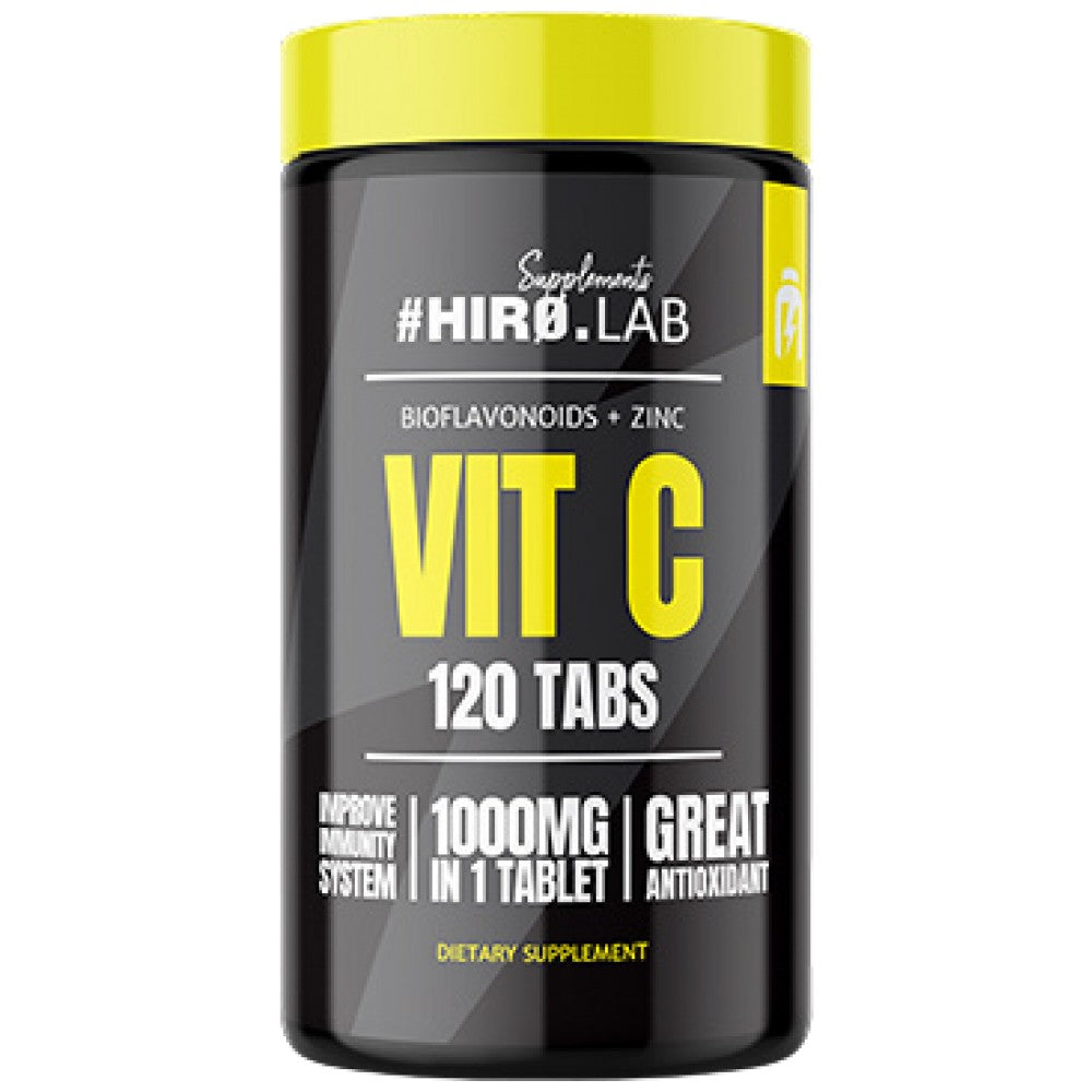 Vitamin C 1000 mg + Bioflavonoids | with Echinacea + Zinc - 120 Tablets
