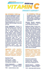 Vitamina C 1000 mg | Efervescent - 20 tabletas solubles