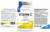Vitamin C 1000 | with Rose Hips - 100 Tablets