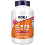 Vitamina C-500 | Calcio ascorbate -c - 250 cápsulas
