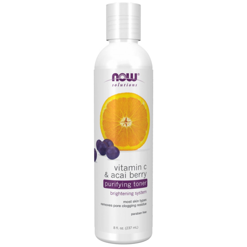 C & Acai ogu attīrīšanas toneris | Paraben bezmaksas - 237 ml