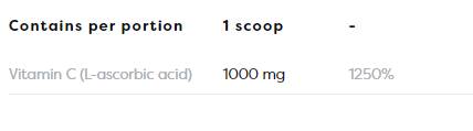 Vitamin c Pudder | 100% reng Pudder - 300 Gramm