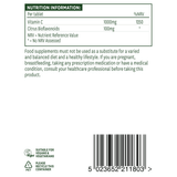 Vitamin C with extended release (Vitamin C Time Release) 1000mg 90 tablets NaturesAid