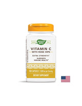 Vitamin C with Rose Hips/ Vitamin C 1000 mg & Rosehip x 100 capsules Nature's Way