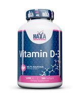 Vitamin D-3 / 1000 IU / 100 Softgels