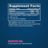 Vitamin D-3 / 1000 IU / 100 Softgels