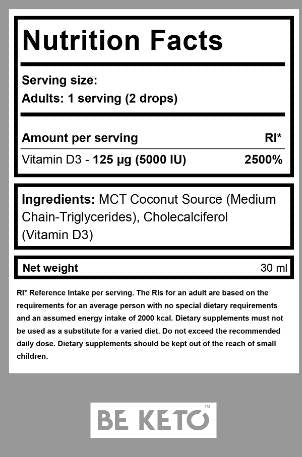 Vitamin D3 an Drops - 30 ml