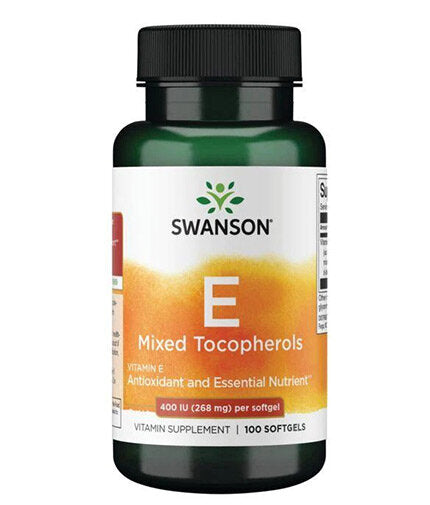 Vitamina E mixta 400 UI - 100 cápsulas de gel