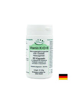 Vitaminas K + D + B - Vitaminas K + D + B, 60 El Comtra kapsulės