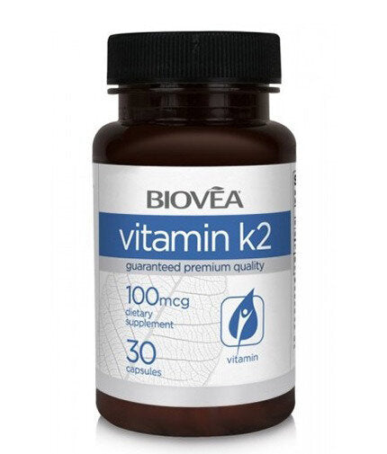 Vitaminas K2 100 mcg / 30 spąstų