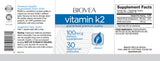 Vitaminas K2 100 mcg / 30 spąstų
