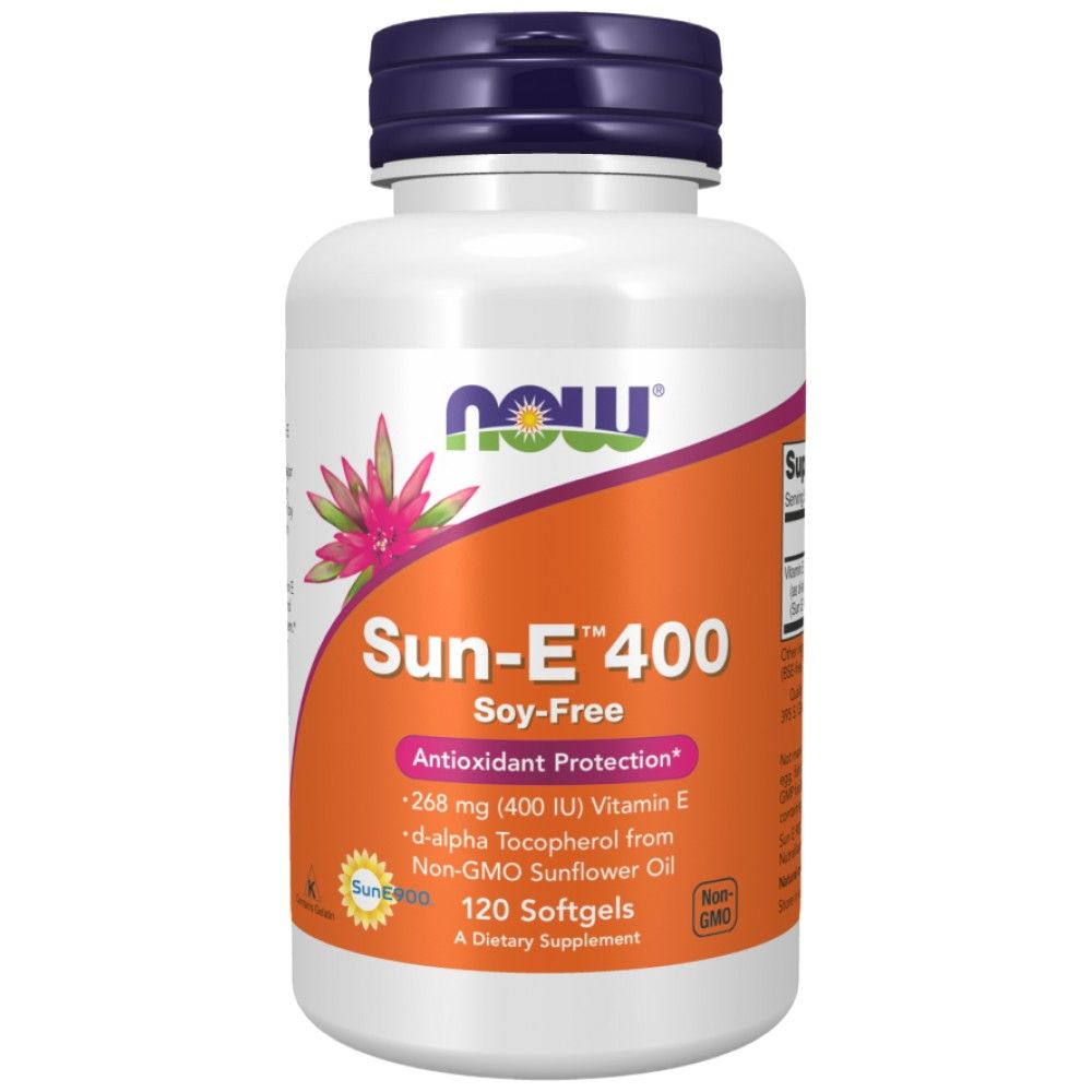 Vitamin E / Sun-E 400 IU - 120 Gel Capsules