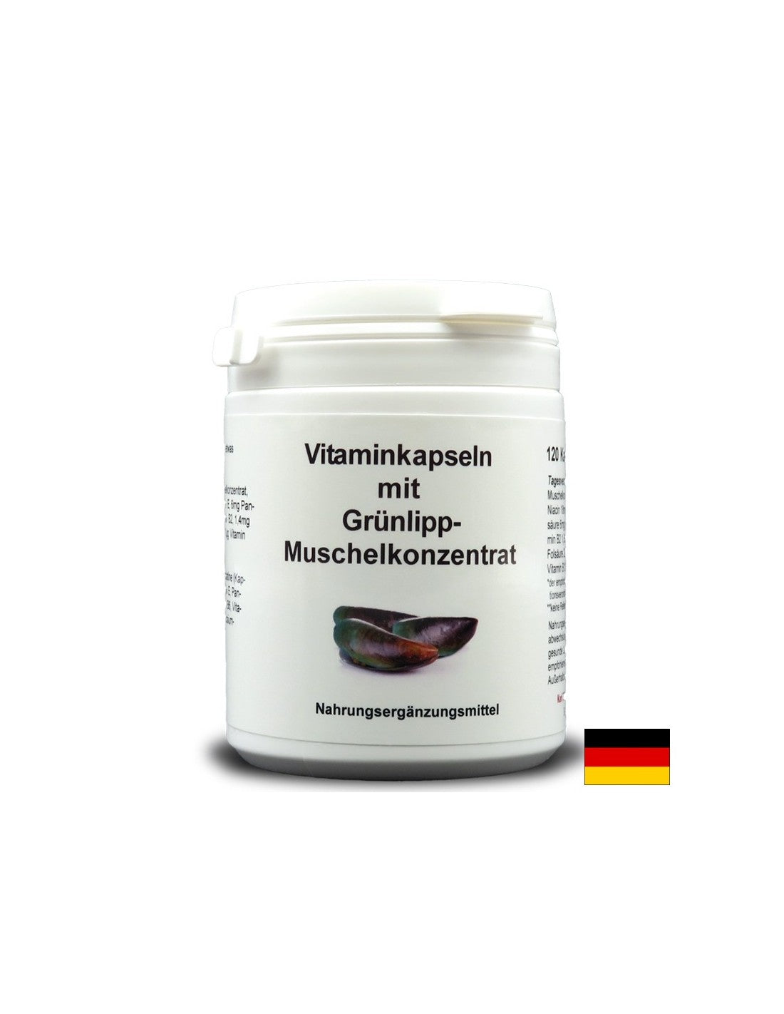 Vitaminkapseln mit Grünlipp-Muschelkonzentrat - Mušle a vitamíny, 120 kapslí <tc>Karl Minck</tc>