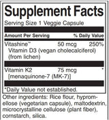 Vitamines D3 en K2 60 capsules