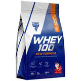 Whey 100 | Proteína de soro de leite de alta qualidade Concentra -se com blindagem imuno - 700 gramas