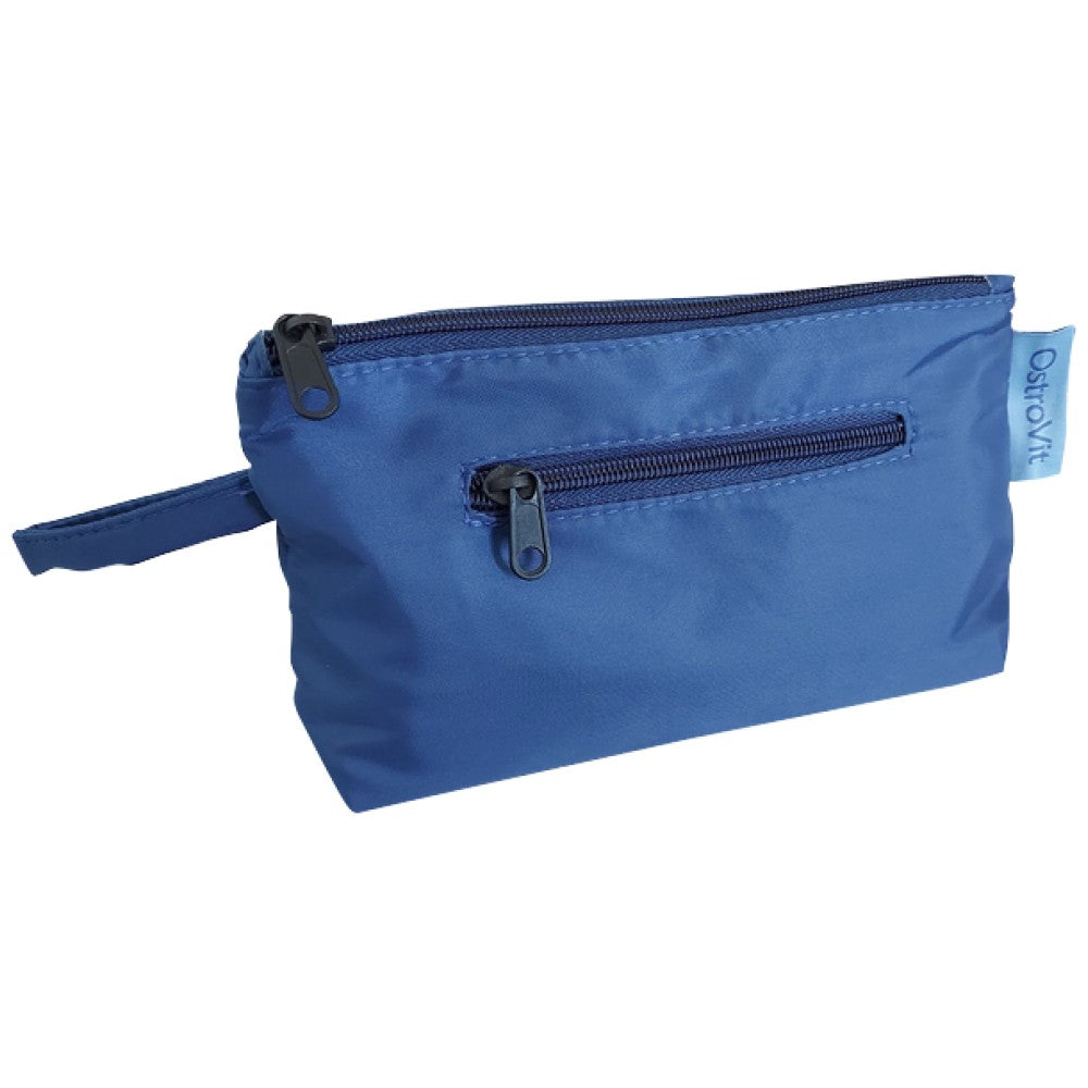Waterproof Make-Up Bag | Waterproof toiletry bag - Blue 25 x 12 cm