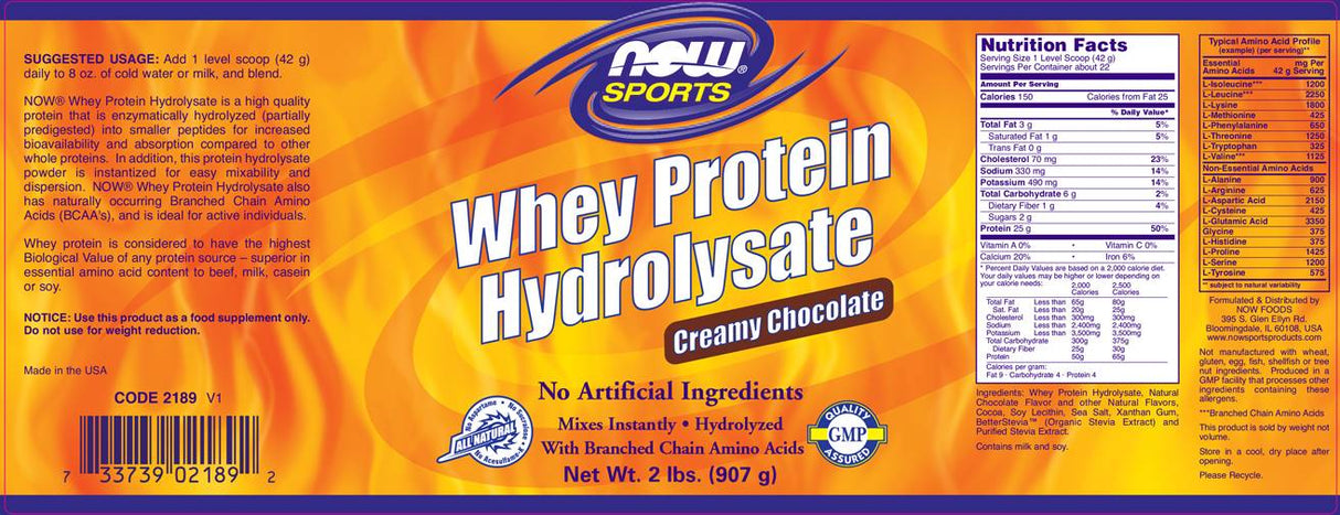 Whey Hydrolysate [907 grams]