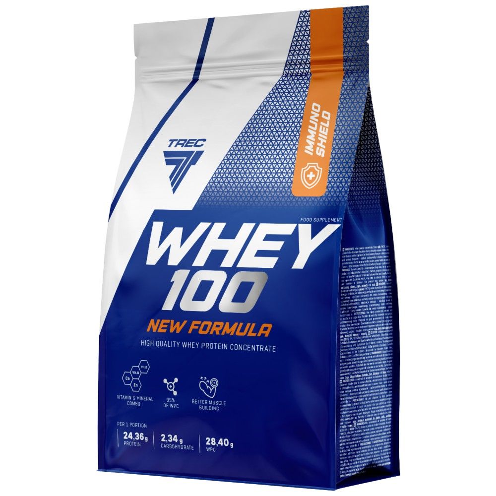 Whey 100 | High Quality Whey Protein Concentrate with Immuno Shield - 2000 грама