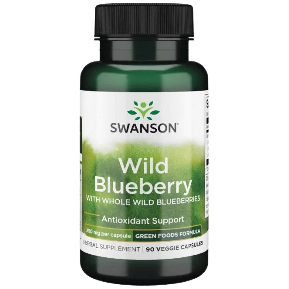 Wild Blueberry 250 mg 90 capsules