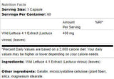 Wild Lettuce 450 mg 60 capsules