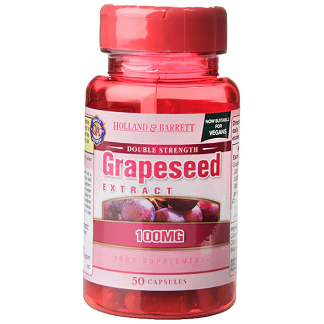 Grapeseed Extract 100 mg / Double Strength - 50 капсули - Feel You