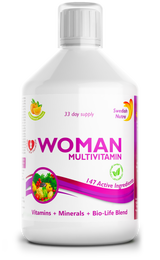 Fraen Multivitaminnen fir Fraen mat Kollongen 1497 mg - 147 Active Zutaten / 500 ml /