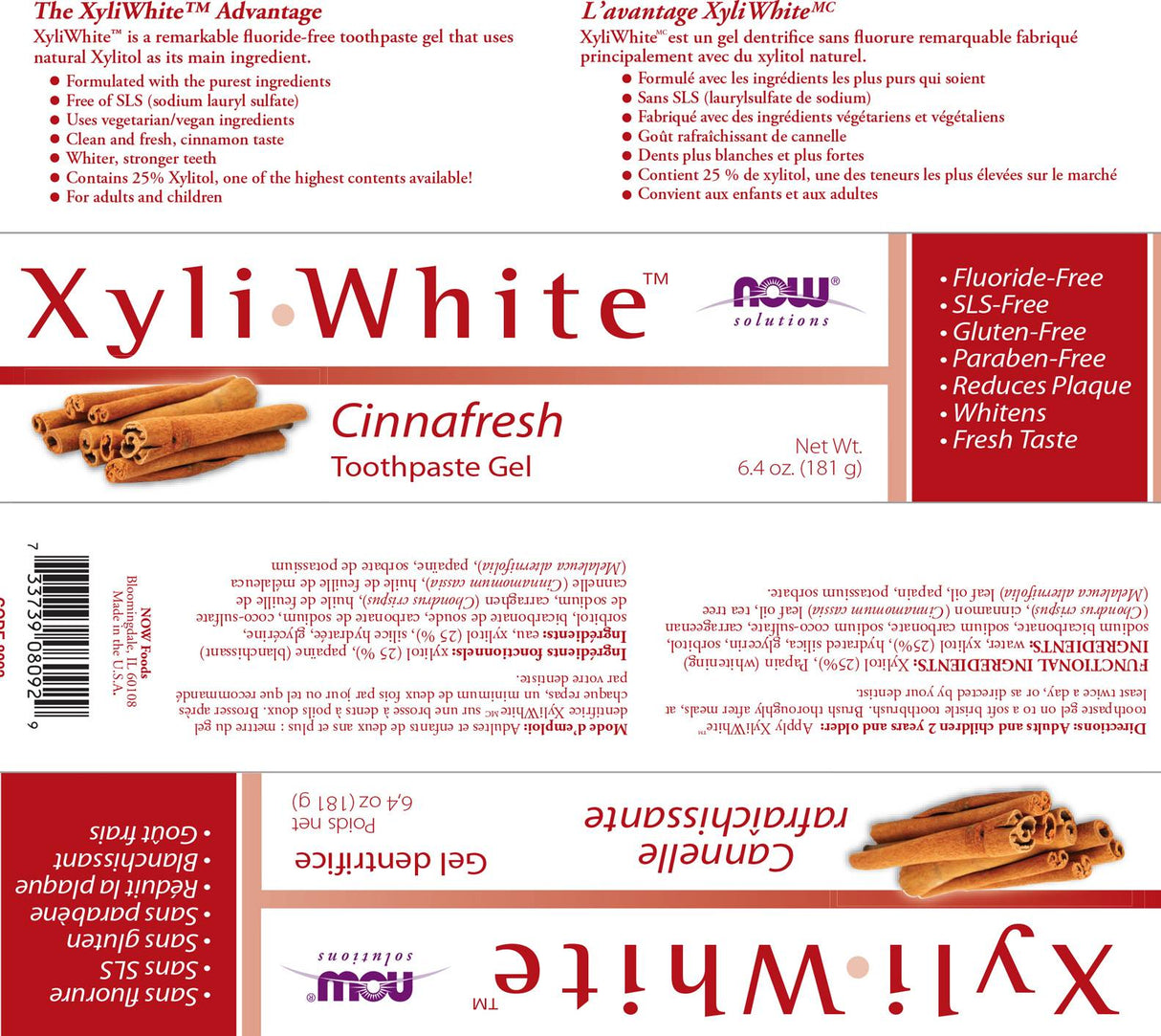 XYLIWHITE - Toothpaste - 182 grams