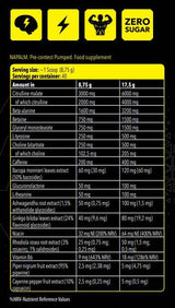 Xtreme Napalm Pre-Contest / Pumped - 17.5 grams