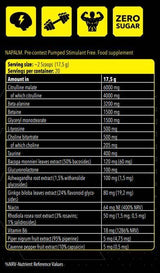 Xtreme napalm pre -Contest / Pumped - Stimulerend vrij - 17,5 gram